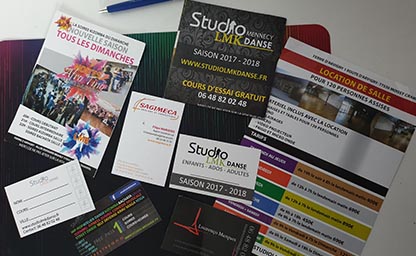 Cartes de visite Enseignes - Avon 77 cartes visite et flyers Enseignes - Avon 77